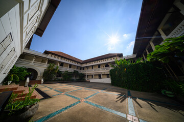 The Old City Hall Building in Chiang Mai Province, Thailand.