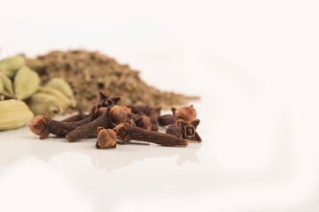 Cloves and cardamom Stock photo