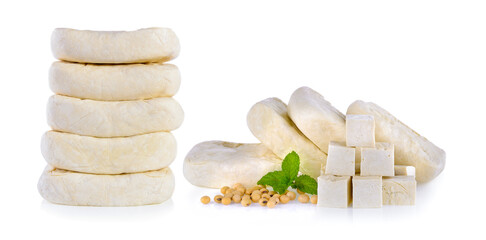  tofu isolated on white