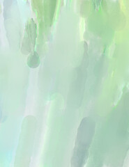 Modern brush strokes painting. Watercolor abstract painting with pastel colors. Soft color painted illustration of calming composition for poster, wall art, banner, card, book cover or packaging.