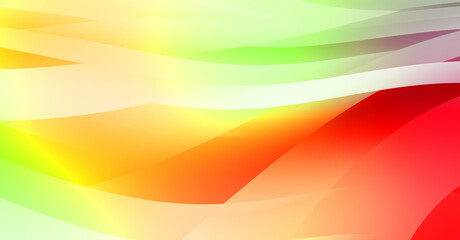 Abstract background with colorful gradient. Vibrant graphic wallpaper with stripes design. Fluid 2D illustration of modern movement.