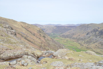 Seathwaite near Keswick in the North Lake district, Cumbria, England, UK