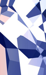 Fototapeta premium Polygonal background. Abstract geometric wallpaper. Geometrical colorful shapes.