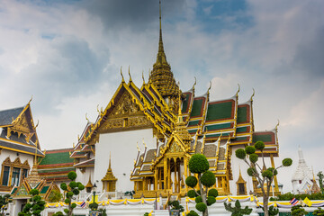 BANGKOK, THAILAND, 15 JANUARY 2020: Grand Palace of Bangkok
