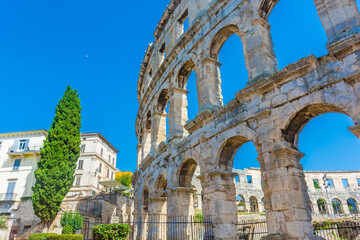 The Roman Arena of Pula, Croatia