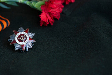 May 9 victory day, still life, background