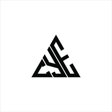 C Y E letter logo creative design. CYE icon