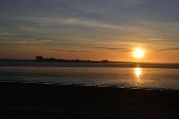 Sun Set over Piel Island
