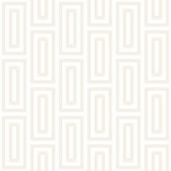 Fototapeta premium Vector seamless subtle lines mosaic pattern. Modern stylish abstract texture. Repeating geometric tiles