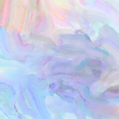 Contemporary art. Colorful texture of hand made artwork. Modern painting. Watercolor strokes on surface. Artistic background image. Abstract painting on canvas. Brushstrokes.