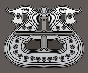 scandinavian pattern, Viking