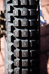 Off road rear motorcycle tyre