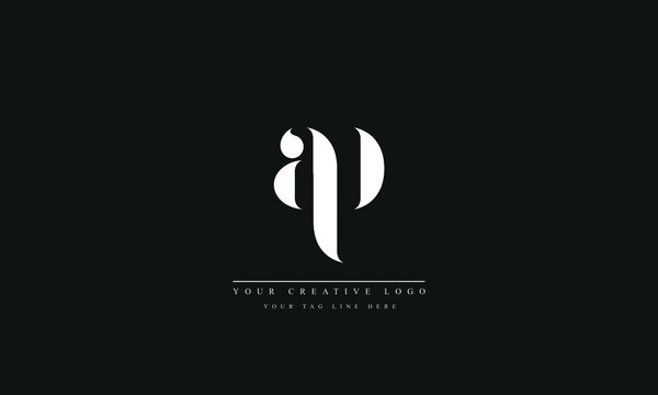 Letter Logo Design with Creative Modern Trendy Typography ap pa a p