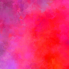 Fototapeta premium Wall art. Unique and creative illustration. Brush stroked painting. Abstract background of colorful brush strokes. Brushed vibrant wallpaper. Painted artistic creation.