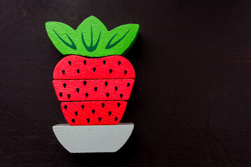 strawberry in a bowl