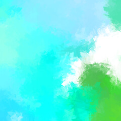 Fototapeta premium Brushed Painted Abstract Background. Brush stroked painting. Artistic vibrant and colorful wallpaper.