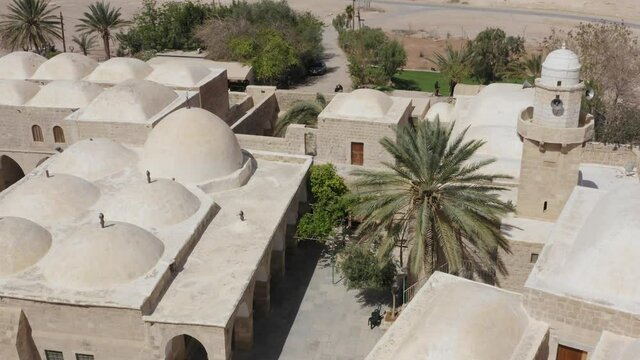Nabi Musa, Believed to be the tomb of The Prophet Moses, Aerial view.
