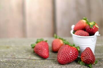 strawberries in a bowl