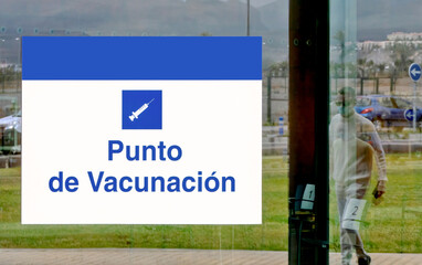 Covid-19 Vaccination Center in Spain