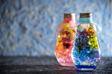 ハーバリウム　趣味とインテリアのイメージ