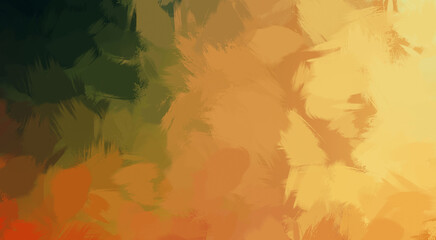 Wild Brushstrokes. Brushed Painted Abstract Background. Brush stroked painting. Strokes of paint. 2D Illustration.