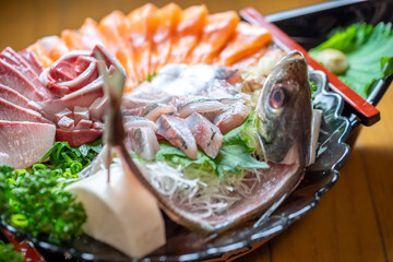 日本の刺し身　和食イメージ