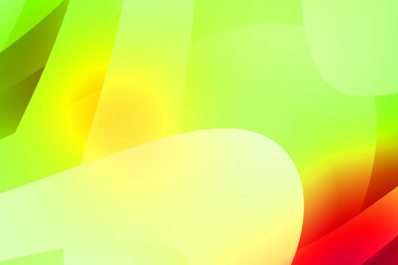 Abstract background with colorful gradient. Vibrant graphic wallpaper with stripes design. Fluid 2D illustration of modern movement.