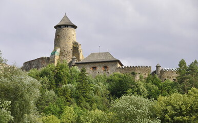 Fototapeta na wymiar Lubovna, Stara Lubownia, Castle in Slovakia, castles in Europe, 