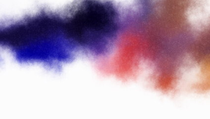 Watercolor painted background. Abstract Illustration wallpaper. Brush stroked painting. 2D Illustration.