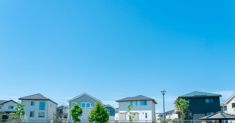 家・住宅・不動産・青空