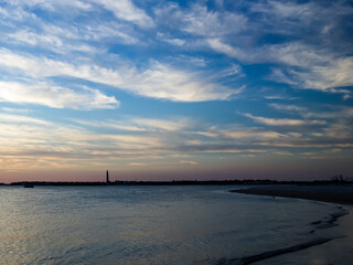 Obraz premium Florida Sunset Clouds Pier 