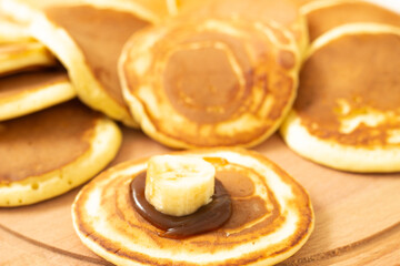 pancakes with butter