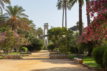 Parque jardindes de Murillo, Sevilla, España