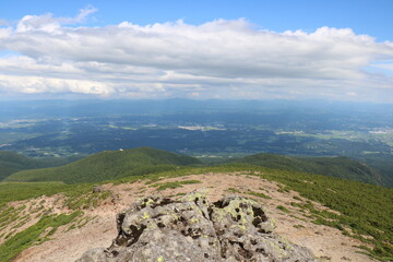 福島県の安達太良山の登山