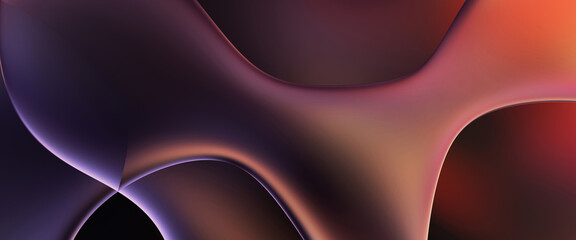 Abstract background. Fluid color gradient waves, with dynamic motion. Neon colorful abstract design of light waves. Illustration For Wallpaper, Banner, Background, Card, Book Illustration, website.