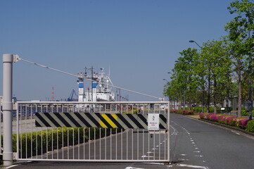 ferry boat in harbor
