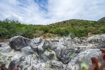 雲仙地獄　長崎県雲仙市　雲仙温泉