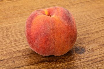 Fresh ripe sweet peach fruit