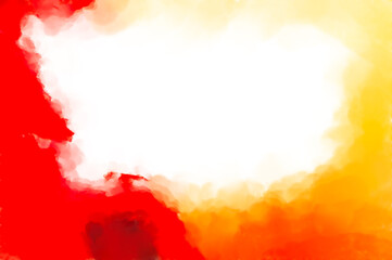 Obraz premium Watercolor strokes on surface. Artistic background image. Abstract painting on canvas. Brushstrokes. Contemporary art. Colorful texture of hand made artwork. Modern painting.