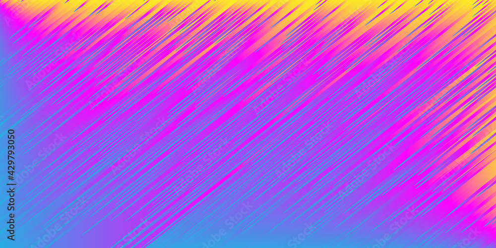 Poster dynamic colorful flow lines. abstract gradient lines modern background.