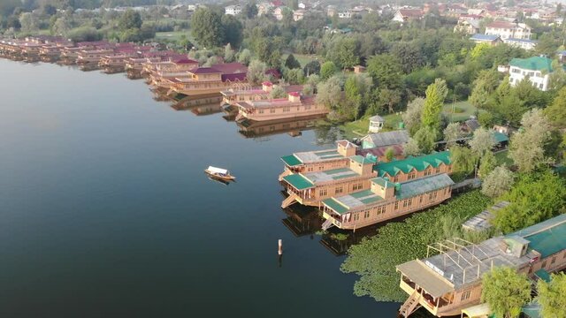 The Nigeen lake in Srinagar