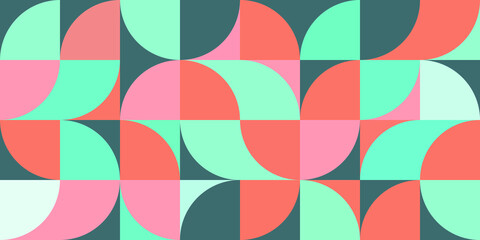  Geometry minimalistic artwork poster with simple shape. Abstract vector pattern design.