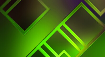 Fototapeta premium Angular geometrical abstract background. Color geometric pattern. Square shape colorful wallpaper. Modern shiny geometric texture with linear pattern.