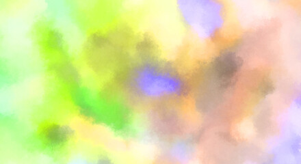 Watercolor painted background. Abstract Illustration wallpaper. Brush stroked painting. 2D Illustration.