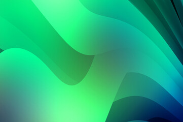 Abstract background with colorful gradient. Vibrant graphic wallpaper with stripes design. Fluid 2D illustration of modern movement.