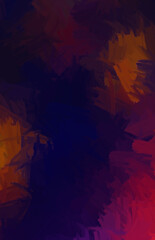 Brushed Painted Abstract Background. Brush stroked painting. Artistic vibrant and colorful wallpaper.