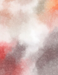 Watercolor painted background. Abstract Illustration wallpaper. Brush stroked painting. 2D Illustration.