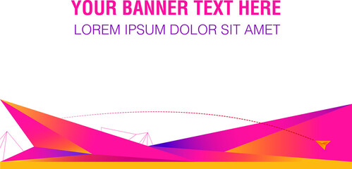 Abstract background and banner with maroon color Technology graphic design and network connection concept, program branding banner.