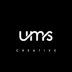 UMS Letter Initial Logo Design Template Vector Illustration
