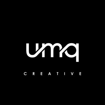 UMQ Letter Initial Logo Design Template Vector Illustration